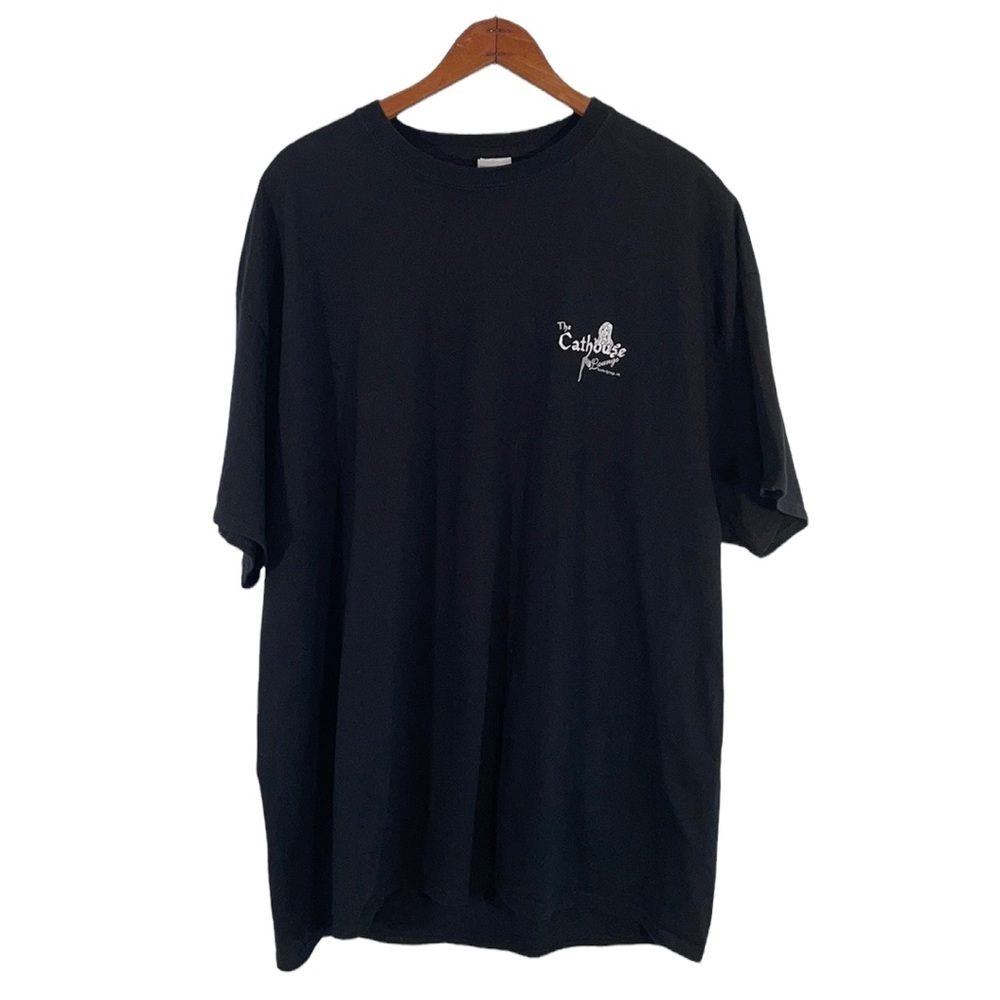 The Cathouse Lounge Men’s Short Sleeve Shirt Size 2XL